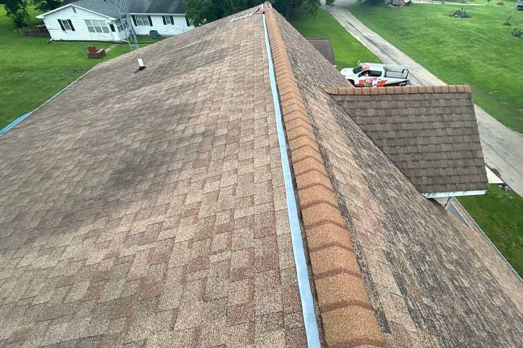 Before residential roof
