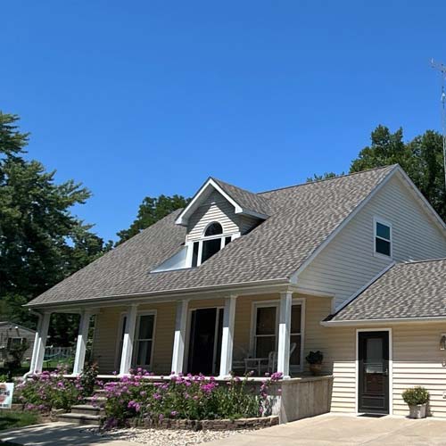 GAF residential roof
