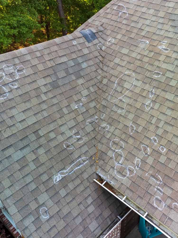 Storm damage restoration